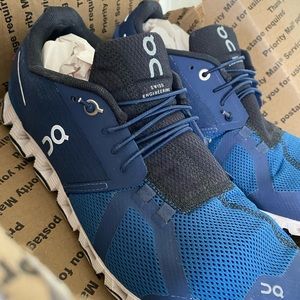 .496L On Cloud 5, Olive/White, Mens Running Shoes-US 9.5 MENS